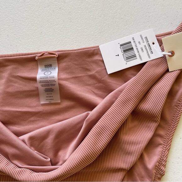 NWT Good American Ribbed Bikini Swimsuit Bottoms Plus size BBW Curvy - Picture 5 of 6